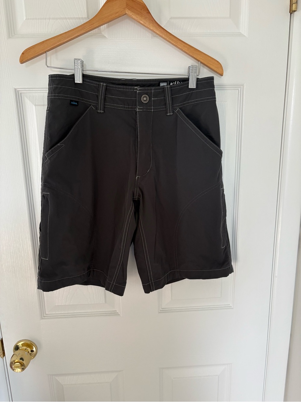 Kuhl Men's Black Hybrid Outdoor Shorts